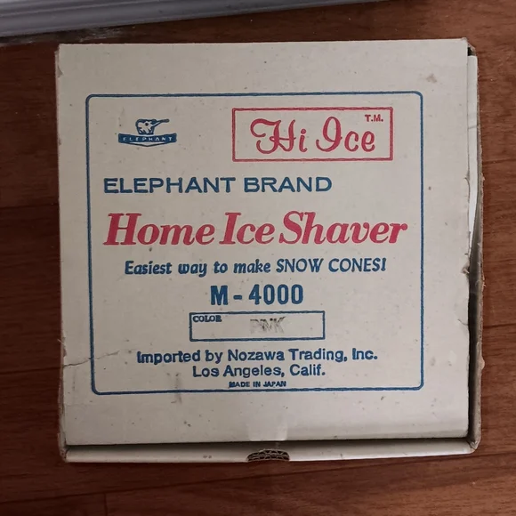 Elephant Brans Hi-Ice Home Ice Shaver